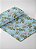 Tecido Oxford Estampa Digital Floral Fundo Azul 1,55 de Largura - Imagem 1
