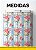 Tecido Oxford Estampa Digital Floral Listrado Azul 1,55 de Largura - Imagem 1
