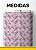 Tecido Oxford Estampa Digital Floral Rosa e Cinza 1,55 de Largura - Imagem 1
