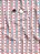 Tecido Microfibra Estampa Digital Mosaico Azul e Rose 1,55m de Largura - Imagem 1