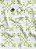Tecido Oxford Estampa Digital Arabesco Verde Fundo Branco 1,55m de Largura - Imagem 1