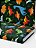 Tecido Micropercal Estampa Digital Dinossauros Coloridos Fundo Verde 1,55m de Largura - Imagem 1