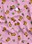 Tecido Micropercal Estampa Digital Gatinho Fundo Rosa 1,55m de Largura - Imagem 1