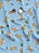 Tecido Micropercal Estampa Digital Girafinha Fundo Azul 1,55m de Largura - Imagem 1