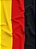 Tecido Micropercal Estampa Digital Bandeira da Alemanha 1,55m de Largura - Imagem 1
