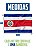 Tecido Micropercal Estampa Digital Bandeira da Costa Rica 1,55m de Largura - Imagem 2