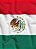 Tecido Micropercal Estampa Digital Bandeira do México 1,55m de Largura - Imagem 1