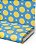 Tecido Tricoline Estampa Digital  Bolinha Amarela Fundo Azul 1,55m de Largura - Imagem 1