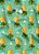 Tecido Tricoline Estampa Digital Abacaxi Fundo Verde 1,55 de Largura - Imagem 1