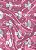 Tecido Cetim Estampa Digital Balé Fundo Pink 1,40m de Largura - Imagem 1