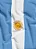 Tecido Cetim Estampa Digital Bandeira da Argentina 1,40m de Largura - Imagem 1