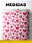 Tecido Cotton Estampa Digital Coração Médio Pink e Rosa 1,60m de Largura - Imagem 2