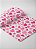 Tecido Cotton Estampa Digital Coração Médio Pink e Rosa 1,60m de Largura - Imagem 1