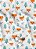 Tecido Cotton Estampa Digital Fox 1,60m de Largura - Imagem 1