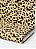 Tecido Cotton Estampa Digital Onça Pintas Marrons Fundo Amarelo 1,60m de Largura - Imagem 1