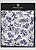 Tecido Oxford Estampa Digital Plantas Azuis Fundo Branco 1,55m de Largura - Imagem 1