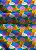 Tecido Blackout Estampa Digital Balões Coloridos Chat 1,35m de Largura - Imagem 1