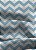 Tecido Blackout Estampa Digital Chevron Azul Bebê 1,35m de Largura - Imagem 1