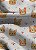 Tecido Blackout Estampa Digital Corgi Dog 1,35m de Largura - Imagem 1