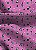 Tecido Blackout Estampa Digital Notas Musicais Fundo Pink 1,35m de Largura - Imagem 1