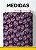 Tecido Blackout Estampa Digital Folhas Tons Neon Roxo 1,35m de Largura - Imagem 1