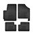 Tapete Corolla 2009 a 2017 borracha 4 peças Car Floor - Imagem 1
