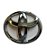 Emblema Logomarca Toyota Cromado Traseiro Etios - Imagem 2