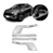 aplique cromado base retrovisor Fiat Toro (Par) - Imagem 1