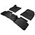 Tapete Creta 2021 em diante moldado 5 peças preto - Imagem 2