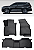Tapete Tiggo 8 2021 em diante moldado 5 peças preto - Imagem 1