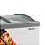 GESV-290C Expositor Ilha Plus Dupla Ação Vidro Curvo Deslizantes Gelopar - Imagem 5
