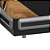 GESV-290R Expositor Ilha Standard Dupla Ação Vidro Reto Deslizante Gelopar - Imagem 5