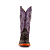 Bota Ferrini Importada Rancher Roxa - Imagem 5
