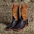 Bota Texas Indian Oil Preta / Mostarda - Imagem 1