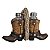 Saleiro e Pimenteiro Rivers Edge - Bota de Cowboy - Imagem 1