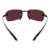 Óculos Bex Sunglasses FYNNLAND X-OTG Black / Brown / Silver - Imagem 2