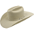 Chapéu Ariat 3X Silverbelly Wool A7520627 Gelo - Imagem 1