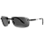 Óculos Bex Sunglasses BRACKLEY X Black /  Gray / Silver - Imagem 1