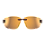 Óculos Bex Sunglasses HARRIS Clear Brown / Brown / Gold - Imagem 4