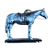 Escultura Cavalo Prata - Imagem 1