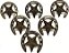 Puxadores Gaveta Horseshoe Star 6 Unidades - Imagem 1