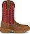 Bota Justin Boots Markout Brown Water Buffalo #PD4071 - Imagem 2