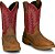 Bota Justin Boots Markout Brown Water Buffalo #PD4071 - Imagem 1