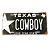 Placa Decorativa Texas Cowboy - Imagem 1