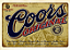 Placa Decorativa Coors Original - Imagem 1