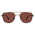Óculos Bex Sunglasses MACH Matte / Gold / Brown S115MGB - Imagem 2
