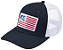 Boné Bass Pro Shops Flag Mesh-Back Snapback Cap - Navy - Imagem 1