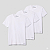 Pack 3 Camisetas Columbia RCU3707CUWH - Imagem 1