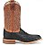 Bota Justin Boots Moseley Black Full Quill Ostrich #JE5173 - Imagem 3