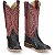 Bota Justin Boots Chisolm Black Full Quill Ostrich #JE8171 - Imagem 1